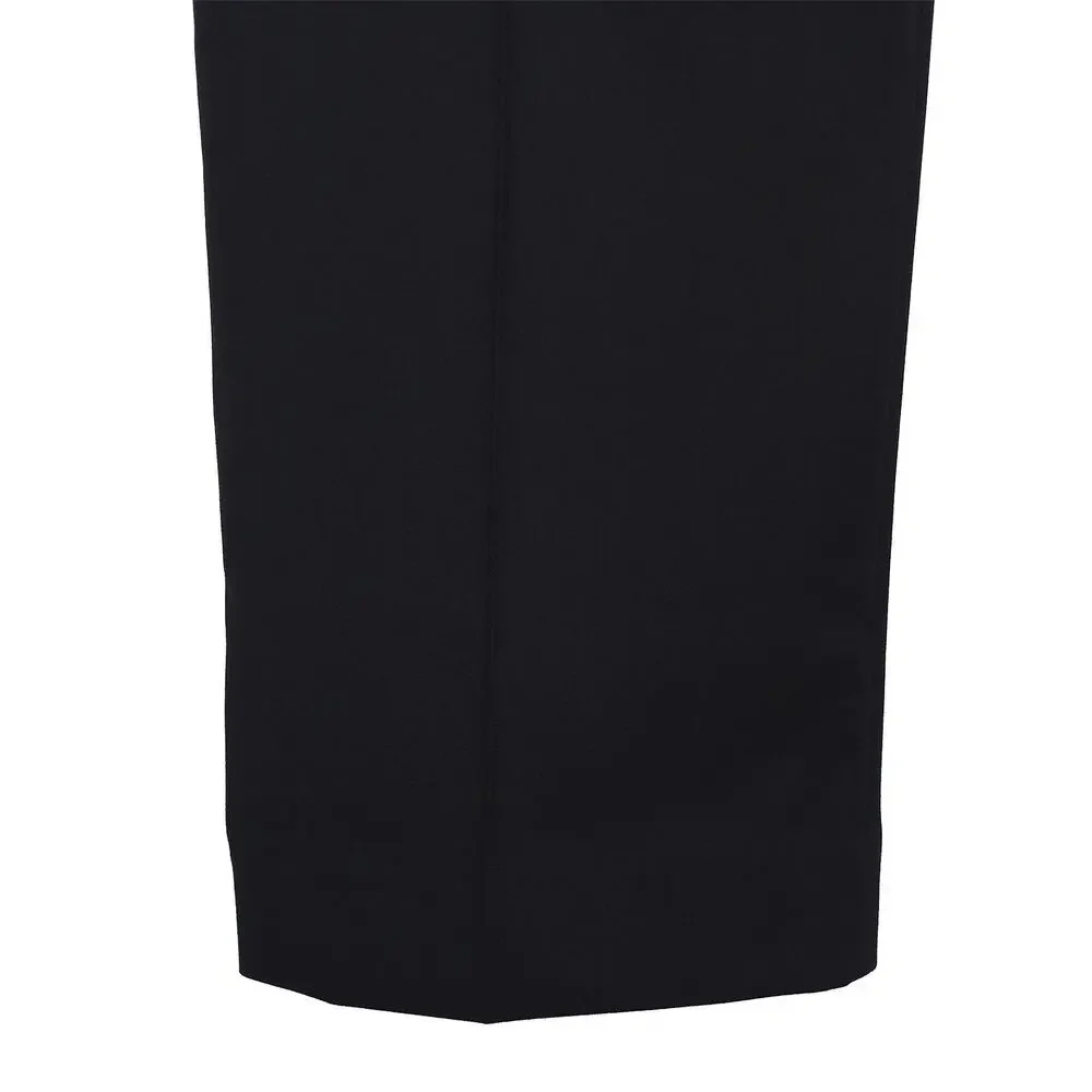 Calvin Klein Mens Slim Fit Dress Pants 35x30 Black Solid Stretch Micro Twill NWT